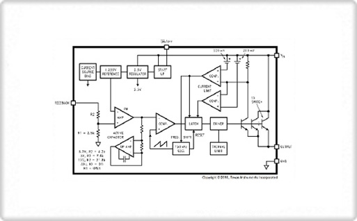 LM2596S-5.0功能圖解
