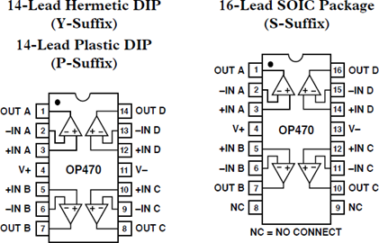 OP470GSZ的內(nèi)部電路圖解
